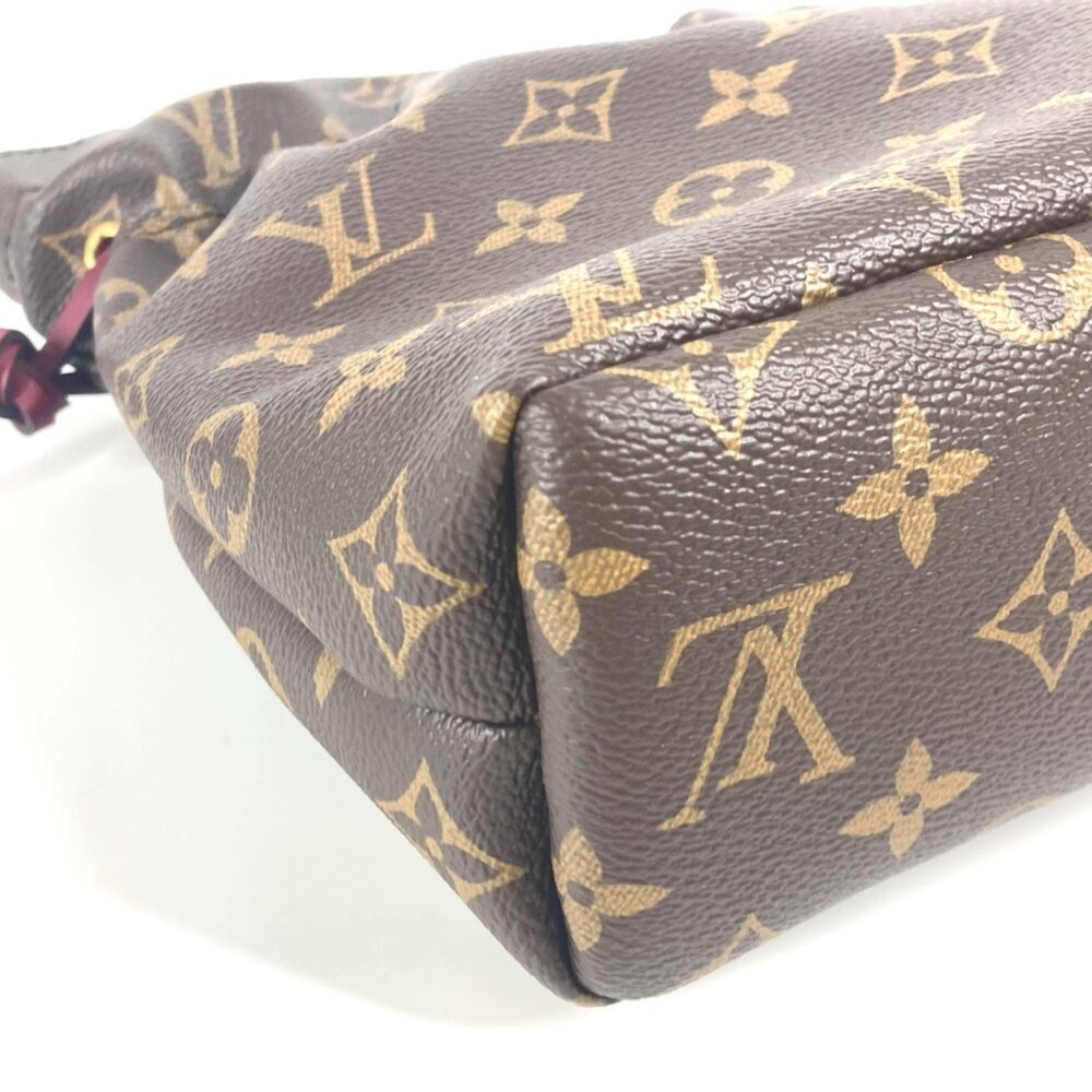 LOUIS VUITTON Authentic Brown Monogram Canvas Noe Pouch - Picture 7 of 11